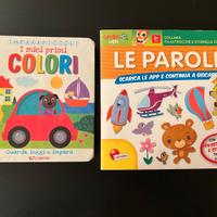 2 libri cartonati per bambini "I miei primi colori