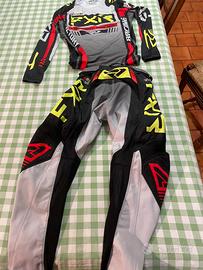 Completo motocross bambino