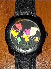 OROLOGIO BENETTON BY BULOVA MOD. DEP. MAPPA MONDO
