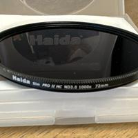 Filtro Haida Slim Pro II MC ND3.0 1000x 72mm