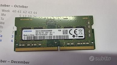 RAM 8GB DDR4 2400MHz SODIMM Samsung