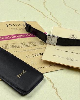 Piaget ref. 9287 garanzia dell’epoca – oro bianco