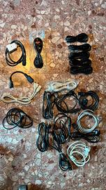 Lotto di Cavi Alimentazione PC/Monitor/Elettronica