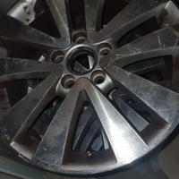 4 cerchi in lega Volkswagen 17" 7J ET54 5x112 orig