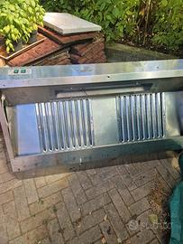 cappa professionale acciaio inox 