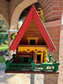 Casette per uccelli in legno massello