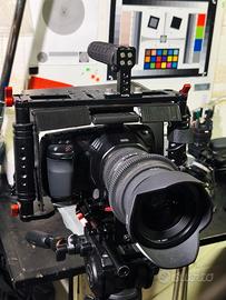 Blackmagic Pocket Cinema Camera 6k con rig