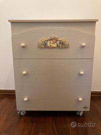 Cassettiera per infanzia