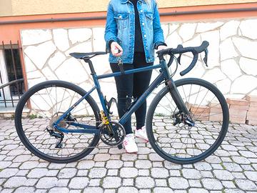 Triban RC520 tg.53 Full Carbon e ruote DT Swiss