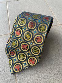 Cravatta simboli cinesi Greatwall - 100% seta