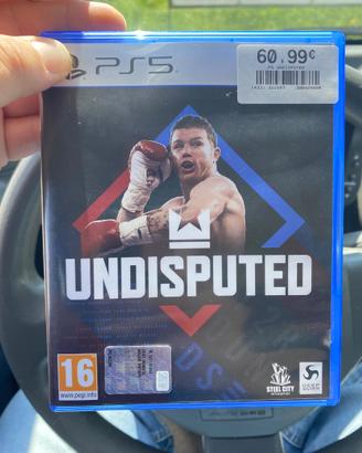 Undisputed gioco Boxe PS5