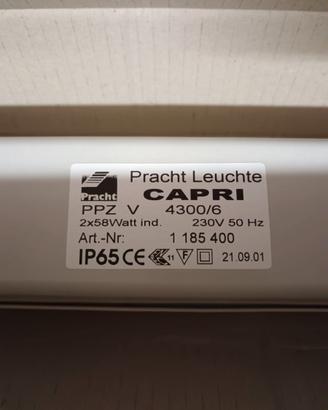 plafoniere Capri 2x58Watt