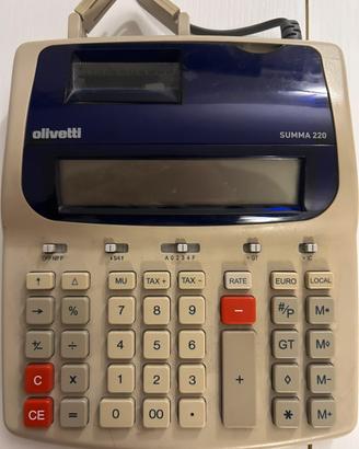 Calcolatrice d’epoca Olivetti