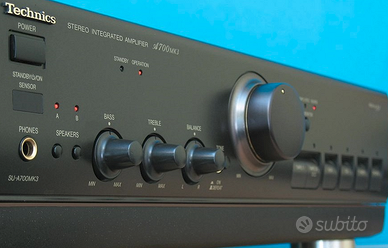 Amplificatore Vintage Technics A700MK3 Mos class A