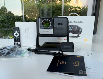 PROIETTORE GOOGLE TV 360gradi 1200ANSI FHD+4K down
