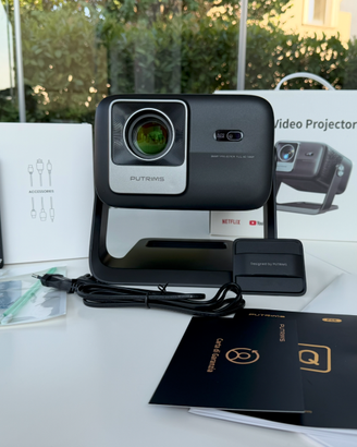 PROIETTORE GOOGLE TV 360gradi 1200ANSI FHD+4K down