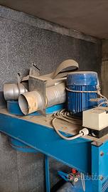 Aspiratrucioli x legno trifase 1 sacco di raccolta