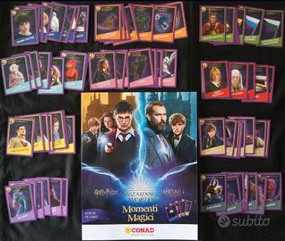 HARRY POTTER MOMENTI MAGICI CONAD ALBUM CARDS 2024