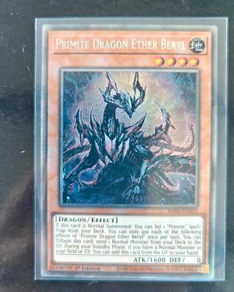 Primite Drago Etere Berillio
 - Yu gi oh 