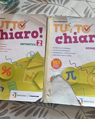 libro di matematica  Tutto chiaro volume 2