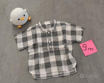Camicia lino 9m "il Gufo"
