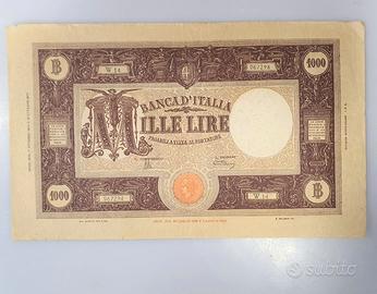 Banconota 1.000 Lire 7/10/1944