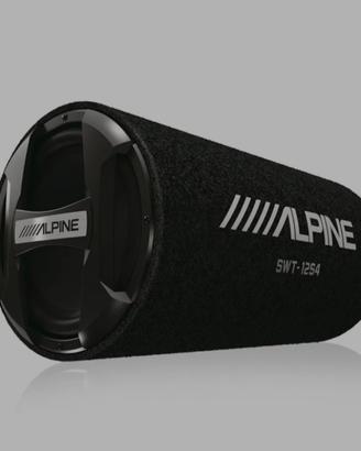 Alpine SWT-12S4 Subwoofer Bass Reflex a Tubo da 12
