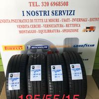 GOMME USATE 185/55/15 stagione Estiva