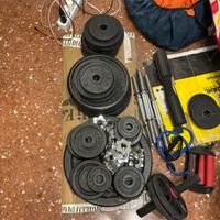 Home gym paca bilancieri e 130kg