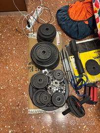 Home gym paca bilancieri e 130kg
