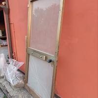 Portafinesta in alluminio e doppio vetro