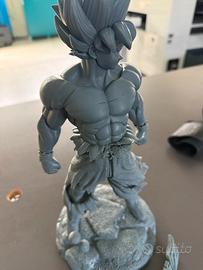 Statuetta Goku Dragon Ball Z resina da verniciare