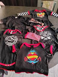 5 Body bimba bebè Lucky 13 rock n'roll pin up rock