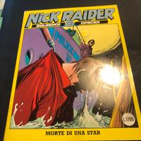 Fumetto nick raider n.10 ,morte di una star