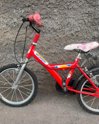 Bici BMX bambino/bambina rossa