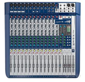 Soundcraft Signature 16 Canali + Lexicon FX