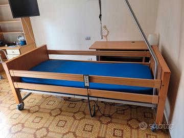 Letto motorizzato e ausili per disabili