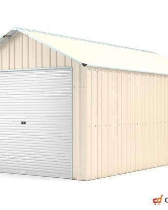 Capanno container box acciaio 360x762 beige
