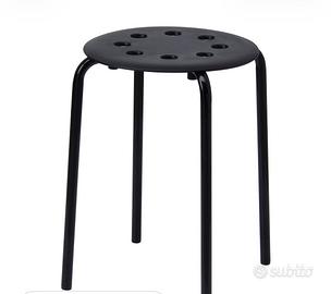 Sgabelli neri Ikea Marius