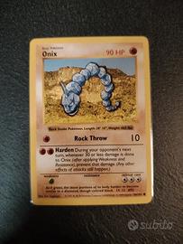 Pokémon Onix 56/102 base set originale (1999) EN