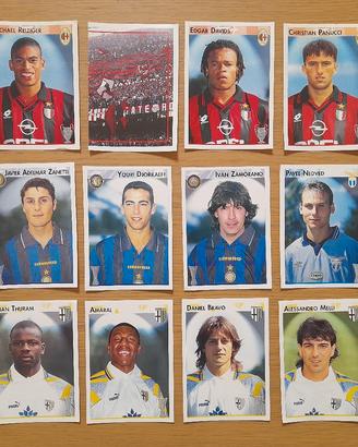 18 Figurine Calcio Coppe 96-97 con Zidane Zanett