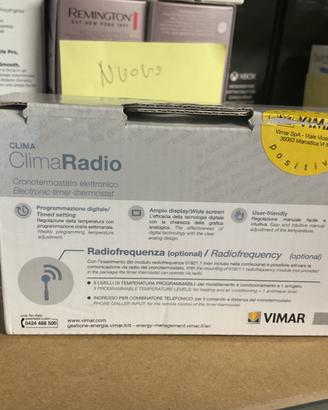 Cronotermostato Elettronico Vimar ClimaRadio Progr