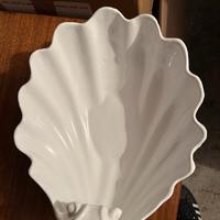 Conchiglia decorativa in porcellana