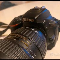 Nikon d5500 con obiettivo tokina AT-X PRO