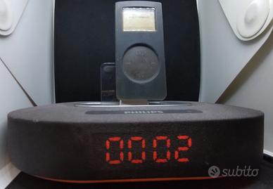 Docking Philips DS1200/12 iPod-iPhone cassa/svegli