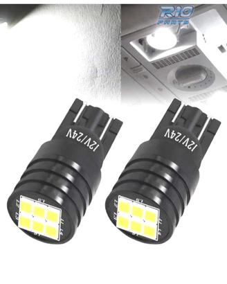 LED BULBS BIANCO DIAMANTE W5W T10 - SERIE NERA