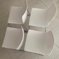 Lotto 4 Sedie Arper Catifa 46 bianco
