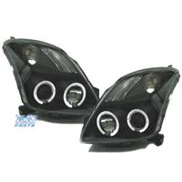 FARI PER SUZUKI SWIFT 05-10 ANGEL EYES NERO