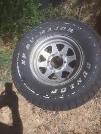 Pneumatico Dunlop +Cerchio in acciaio