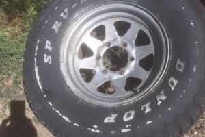 Pneumatico Dunlop +Cerchio in acciaio